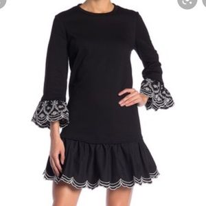 SUGAR+LIPS Embroidered Poplin Dress